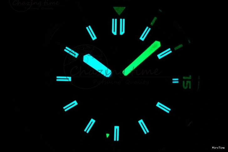 MIROTIME 0403 Aquatimer SS IW3290 RSF 1:1 Best Edition Blue Dial on Black Rubber Strap A Fashionable 7074